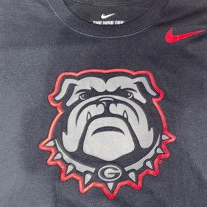 Nike UGA Georgia Bulldogs Shirt, size M